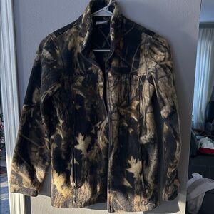 Columbia Boys Woodland Camo Fleece Jacket